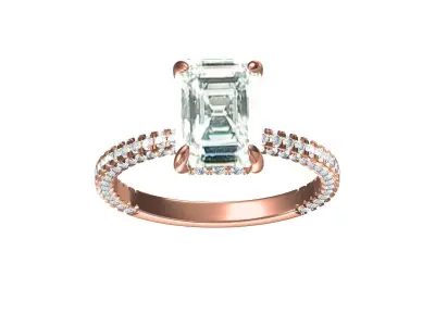 Engagement Ring-27 3D print model