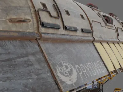 The Prydwen 3D model