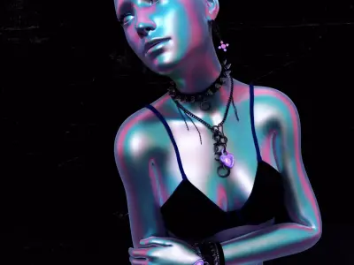 Chromatic Punk 3D model
