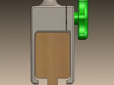 Rodholder rapper tool with handle Free 3D model