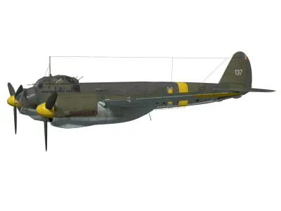 Junkers Ju 88 D-1 3D model