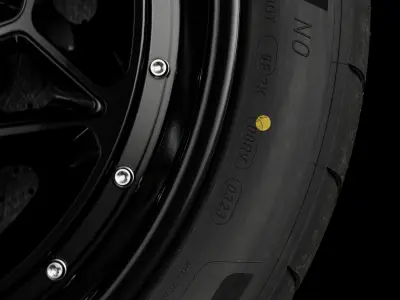 MICHELIN Pilot Sport Cup 2 R 265 35 ZR20 99Y V2 3D model