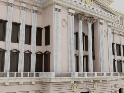 Buckingham Palace 3D model
