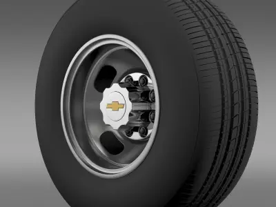 Chevrolet Silverado 3500HD 2008 2 3D model