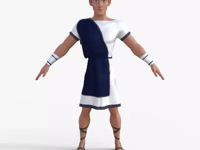 Roman Soldier  Character 3D model