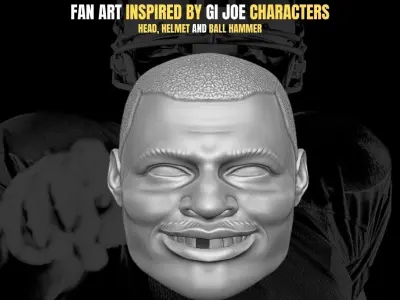 Fridge Kit fan art for action figures 3D print model