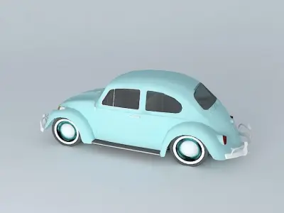 Beetle 1961 Free 3D model