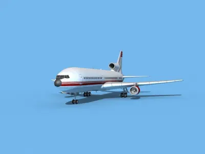 Lockheed L-1011 TriStar Corporate 1 3D model