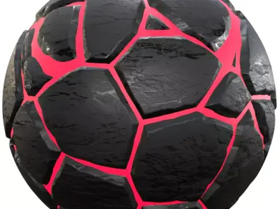 angry rock  3D model