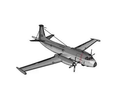 Breguet 1150 Atlantic 3D model