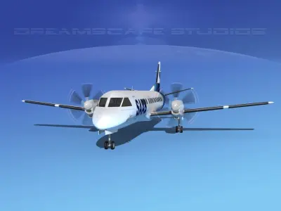 SAAB 2000 SAAB 3D model