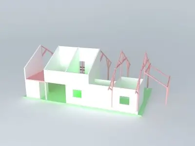 Ivonna houserev01 Free 3D model