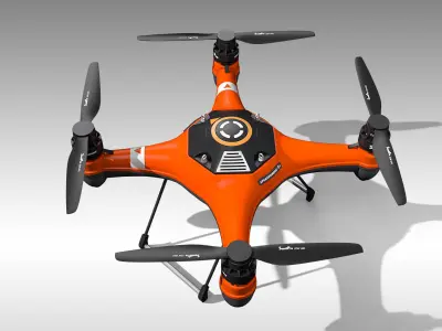 SplashDrone 3 Plus Base Platform 3D model