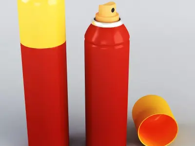 Spray can 150ml 3D model