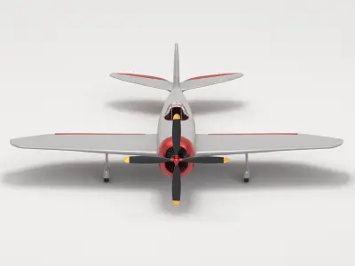Thunderbold P-47 Aircraft 3D model