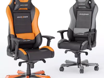 Gaming chair DXRacer OH 3D model
