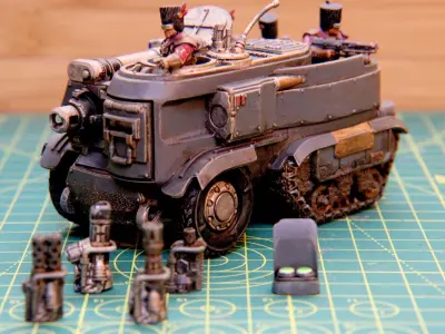 Exalted Scions - Appaloosa - Light Transport 3D print model
