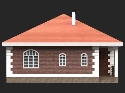 Onestory private house 3D model