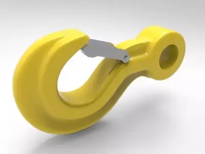 HOOK with Latch 3D model