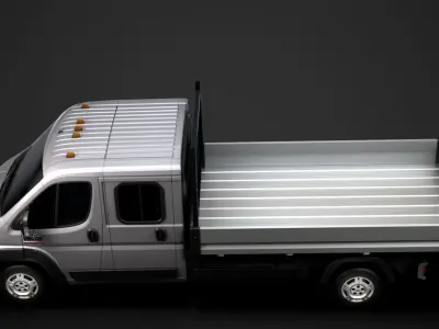 Ram Promaster Cargo Crew Cab Truck 2020 3D model