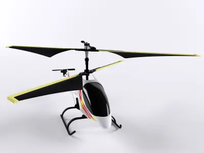 Helicopter toy 3D model