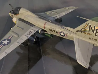Grumman A-6E Intruder 3D model