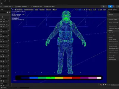 Casual Soldier 10 Low-poly 3D model