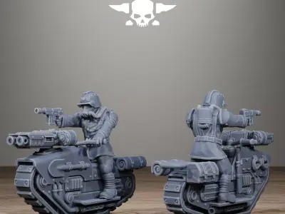 Grimguard War Treader 3D print model