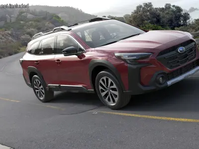 Subaru Outback 2025 Crimson Red 3D model