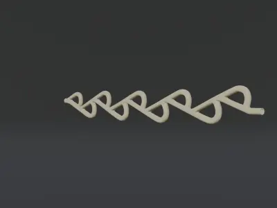 Tesla Valve 3D model