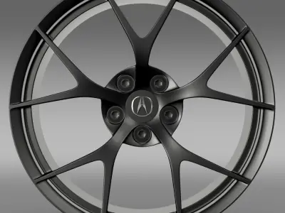 Acura NSX rim 2015 3D model