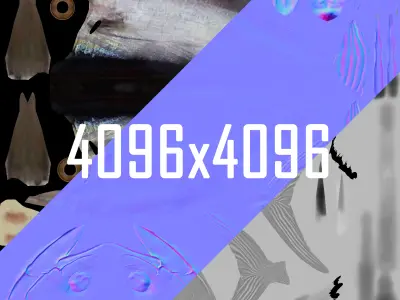 Tuna Fish Low-poly 3D model