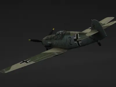 Messerschmitt  BF109 3D model