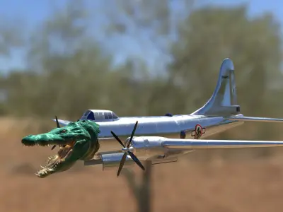 BOMBARDIRO CROCODILO 3D model