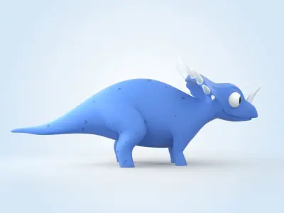 Styracosaurus 3D model