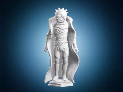 Star Wars Tusken Raider Character Miniature 3D print model