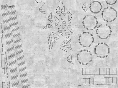 Monster Truck Bigfoot Frame and Chasis 3D model