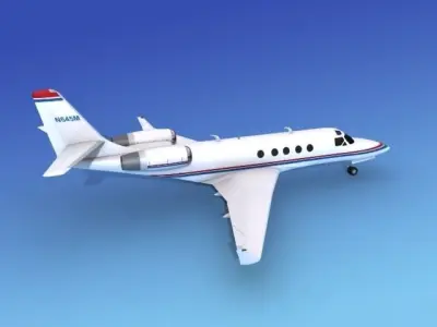 IAI Astra Jet V13 3D model