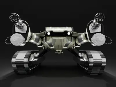 Military Crab Vehicle 3D model