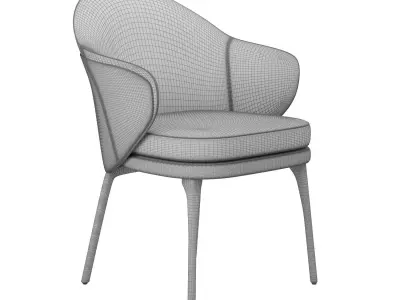 angie armchair minotti Free 3D model