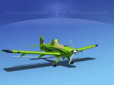 EMB-202A Ipanema V01 3D model