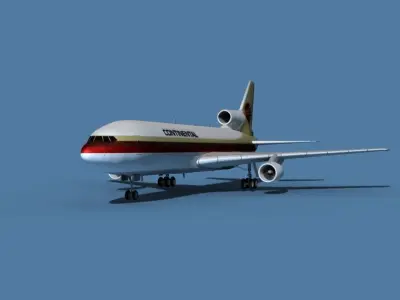 Lockheed L-1011-50 Continental  3D model
