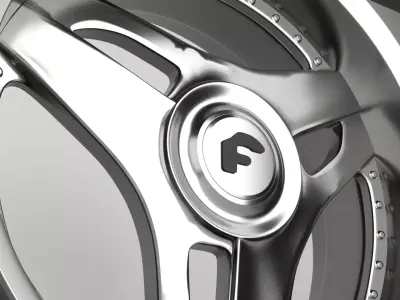 Forgiato 713-2 Wheels 3D model