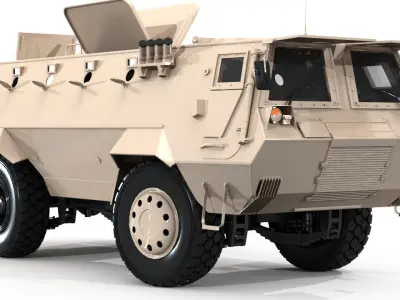 Fahd vehicle  3D model