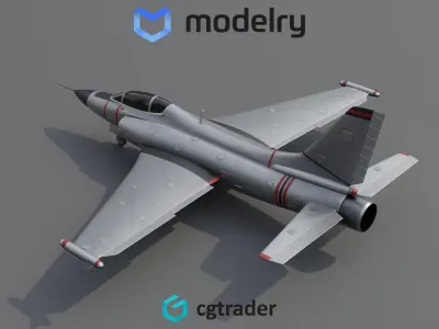Multirole Fighter 3D model