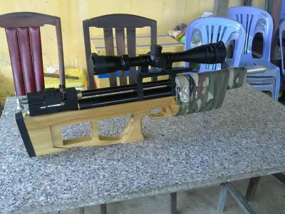 PCP airgun Free 3D model