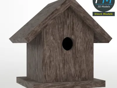 Bird house 2 3D model