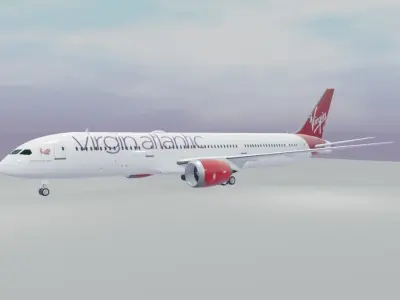 Boeing 787-9 Multi livery pack 7 liveries Low-poly 3D model