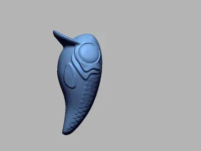 3d scan  wobbler spro fat Iris  3D model