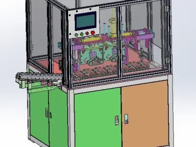sander pcb assembly machine 3D model